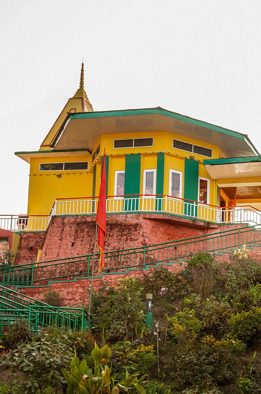 Ganesh Tok viewpoint in Gangtok, Sikkim state of India