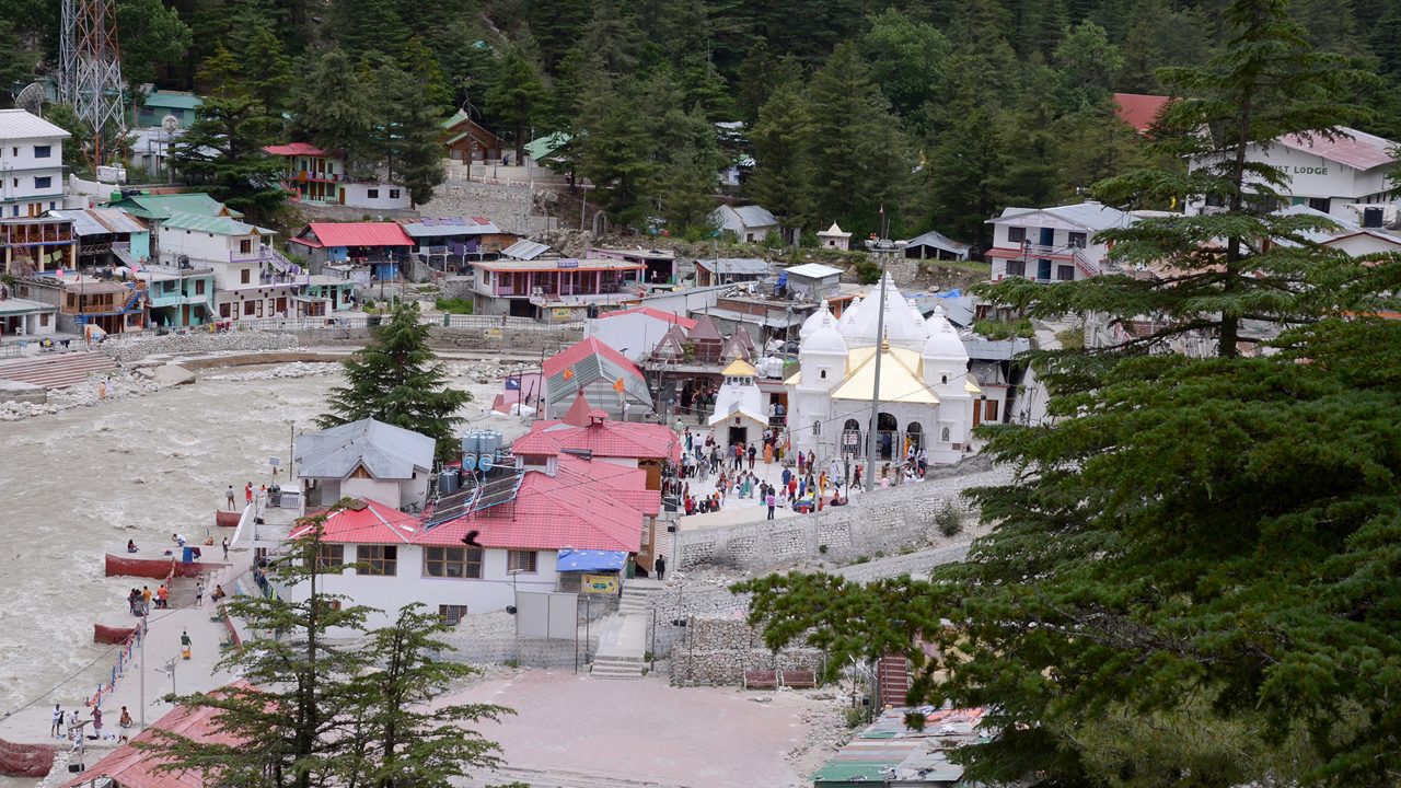 Gangotri temple the hindus religious place