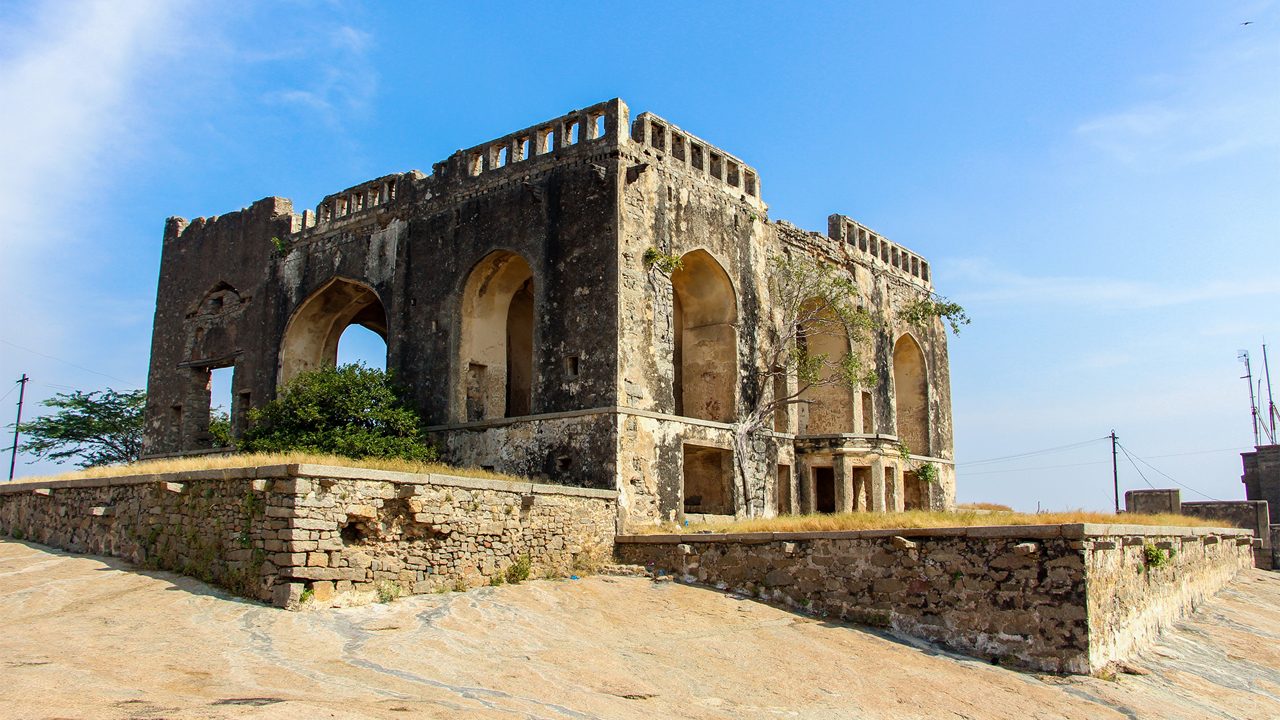 Bhongir fort in Telangana