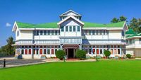 The Himachal State Museum is a colonial building that was built with the aim of preserving the cultural and archaeological artefacts in Shimla, India; Shutterstock ID 375338827; purchase_order: -; job: -; client: -; other: -