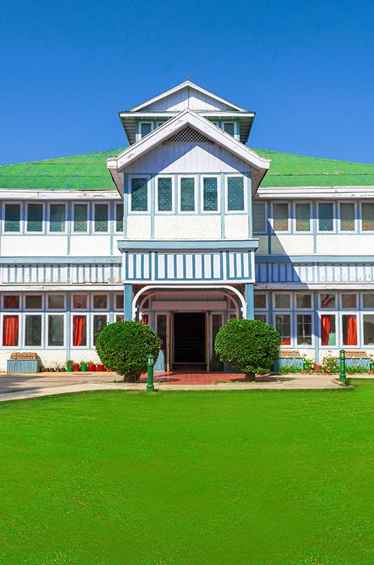 The Himachal State Museum is a colonial building that was built with the aim of preserving the cultural and archaeological artefacts in Shimla, India; Shutterstock ID 375338827; purchase_order: -; job: -; client: -; other: -