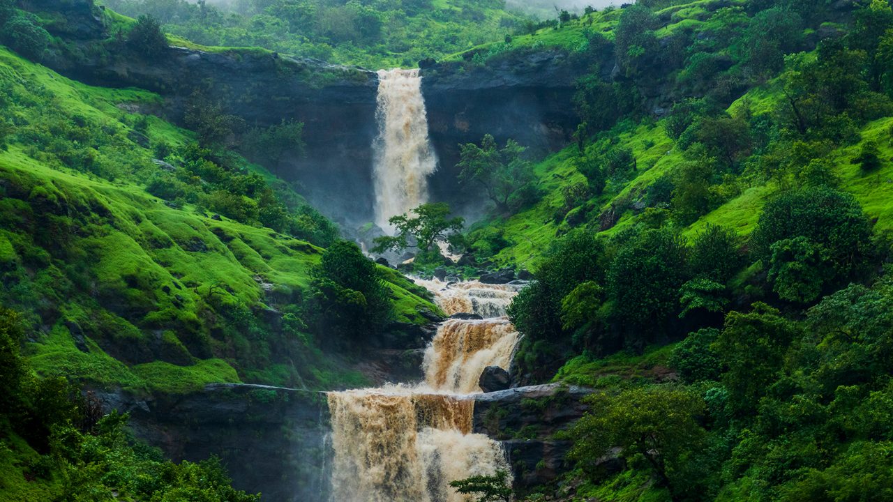 Bhavli Waterfall in Igatpuri Maharashtra