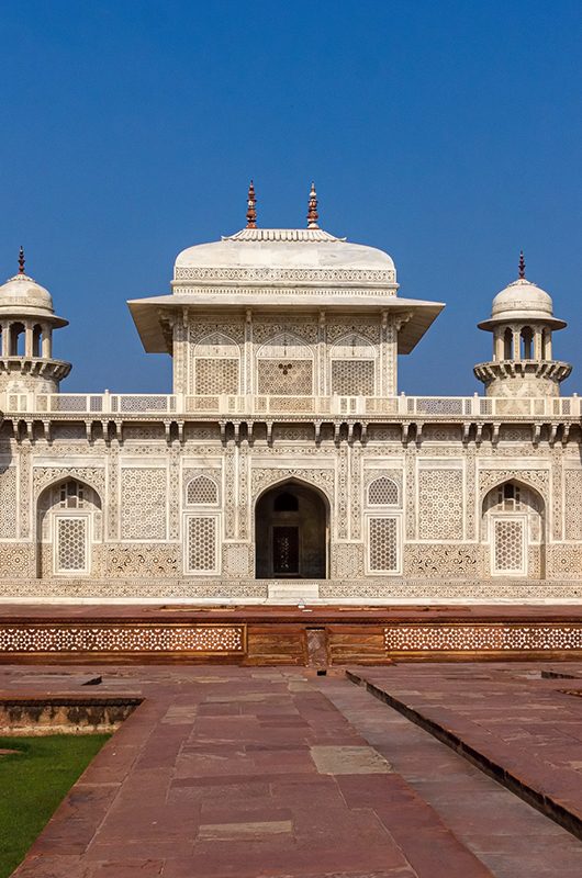 Itmad-Ud-Daulah's tomb or Baby Taj in Agra, Uttar Pradesh, India; Shutterstock ID 1699712557; purchase_order: -; job: -; client: -; other: -