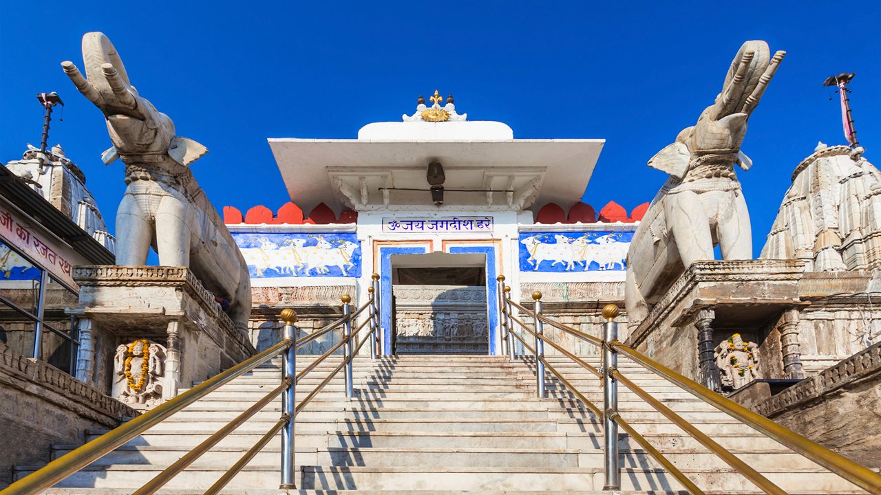 Jagdish Temple is a large Hindu temple in Udaipur, India; Shutterstock ID 479582500; purchase_order: -; job: -; client: -; other: -