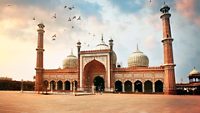 Jama Masjid Mosque in Delhi, India