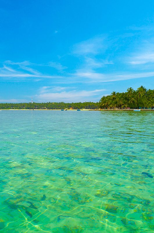 beauti kalpeni island in lakshadweep, india