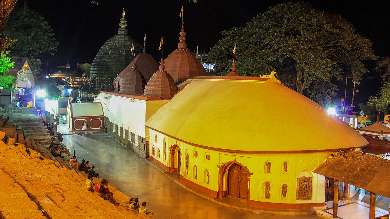 Famouse Kamakhya Temple known as Shakti Peeth of Maa Shakti situated in Nilachal hills in Guwahati City of Assam ; Shutterstock ID 1087176500; purchase_order: -; job: -; client: -; other: -