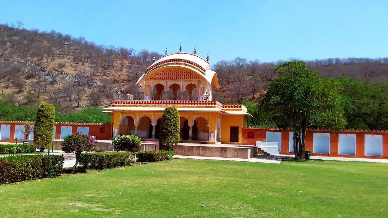 Kanak Vrindavan Garden monument, Jaipur, Rajasthan, India