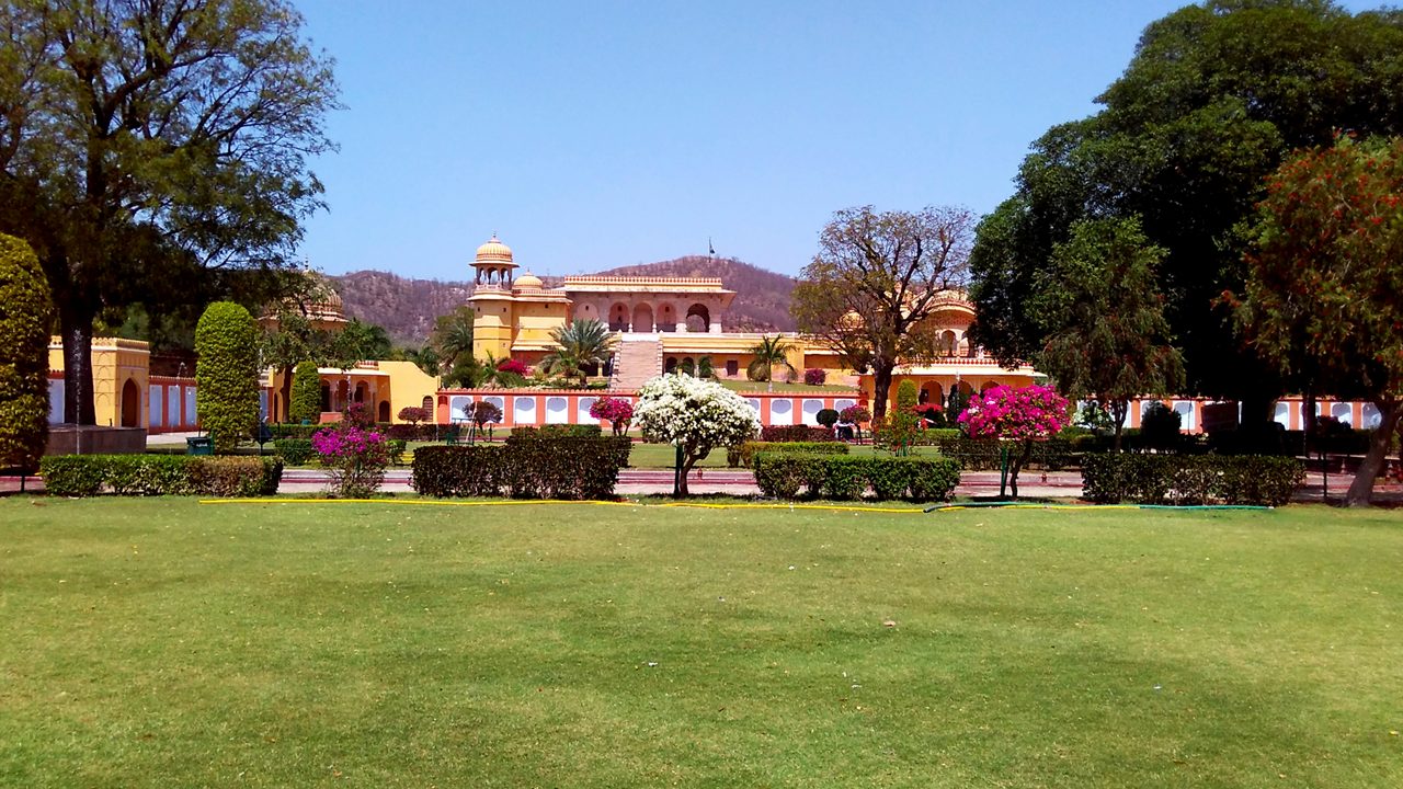 kanak vrindavan garden, jaipur, rajasthan, india