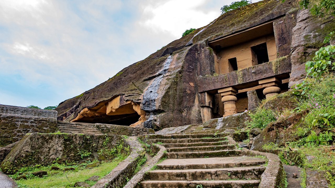 Kanheri Caves Main Caves, Mumbai India 