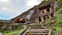 Kanheri Caves Main Caves, Mumbai India 