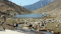 Kareri Lake Near Dharmshala in Himachal Pradesh