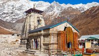 Kedarnath Temple is a Hindu temple dedicated to Lord Shiva, which located in the Garhwal Himalayas, India.