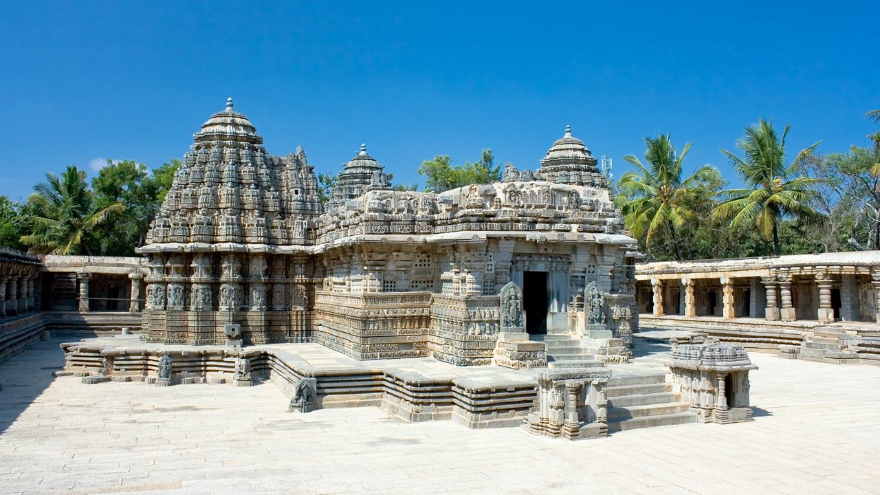 The astonishingly beautiful Keshava Temple in Somnathpur, Karnataka, India