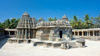 The astonishingly beautiful Keshava Temple in Somnathpur, Karnataka, India