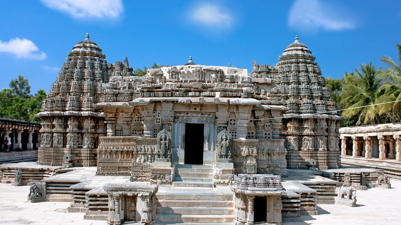 The astonishingly beautiful Keshava Temple in Somnathpur, Karnataka, India