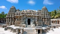 The astonishingly beautiful Keshava Temple in Somnathpur, Karnataka, India