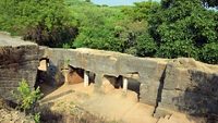 Historical Budhdha caves of Khambhalida