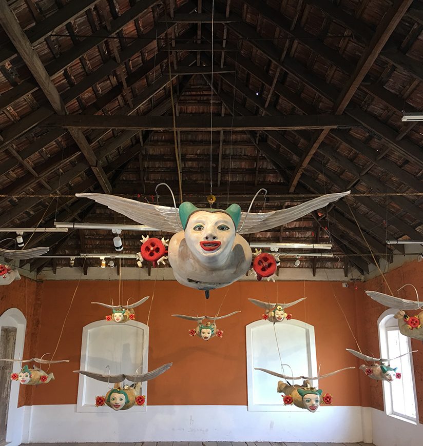 An art form at biennale at kochi