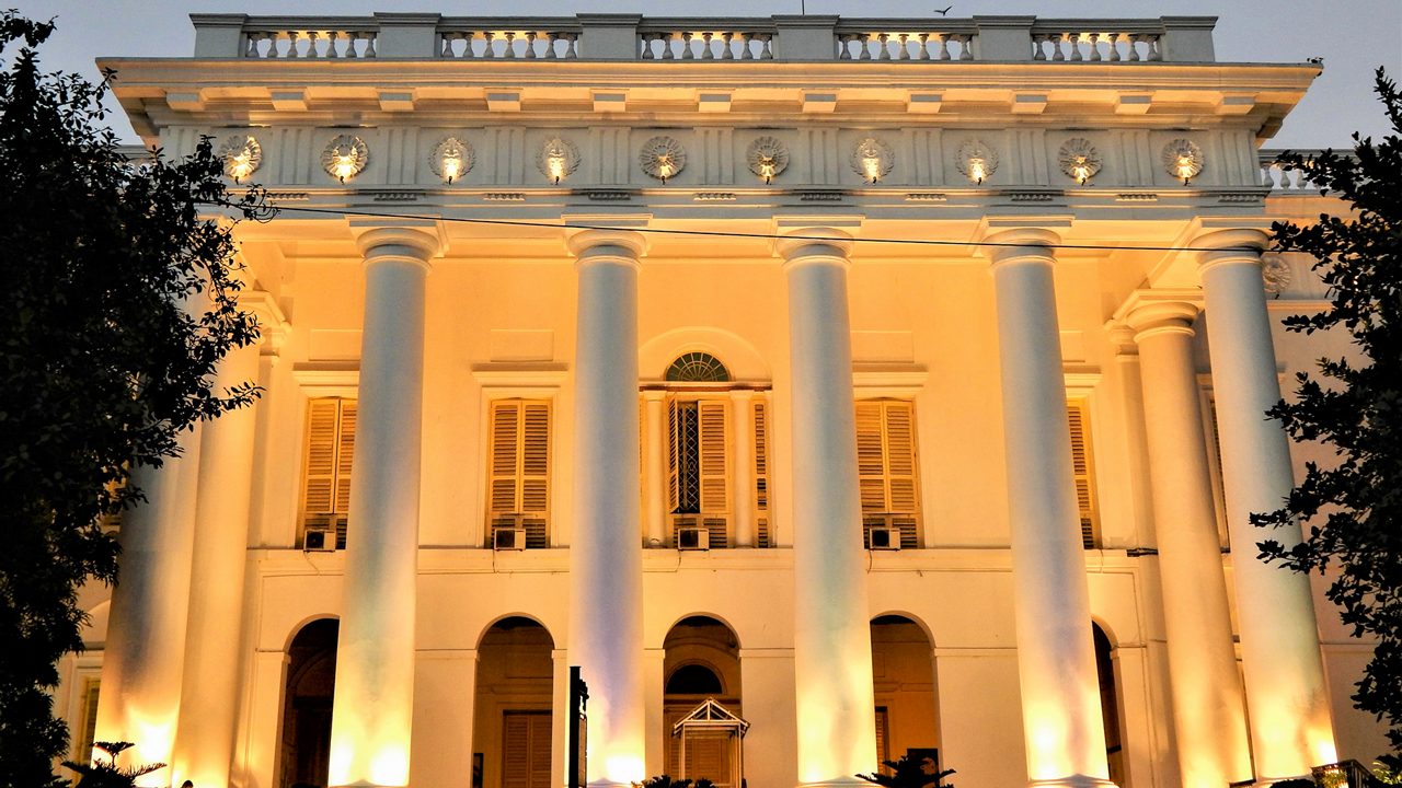 Historical Town Hall of 18th Century at Kolkata , Indian 