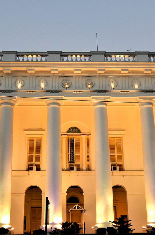 Historical Town Hall of 18th Century at Kolkata , Indian 