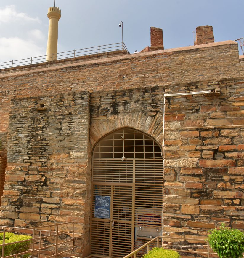 Kurnool, Andhra Pradesh, India - November 26, 2019 : Konda Reddy fort architecture