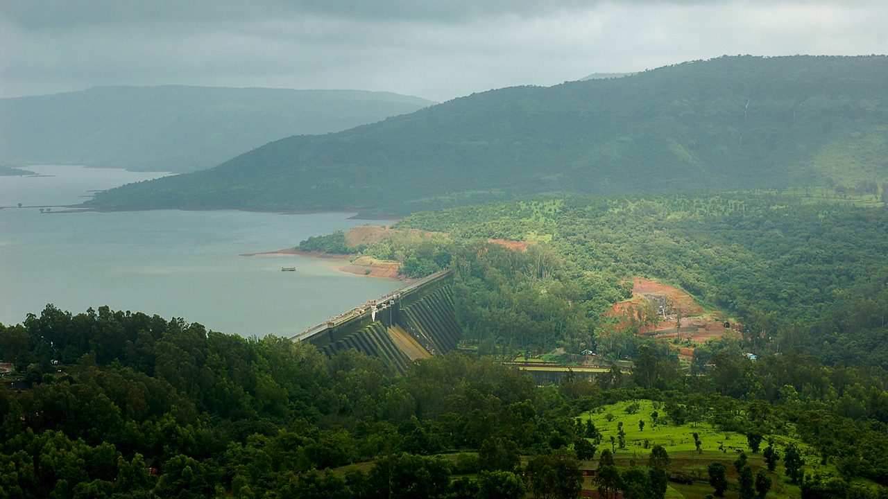 Koyna Dam near Koyna nagar  Satara,Maharashtra,India