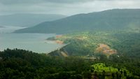 Koyna Dam near Koyna nagar  Satara,Maharashtra,India