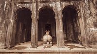 The very old Krishnabai temple of lord Shiva, at old Mahabaleshwar, India