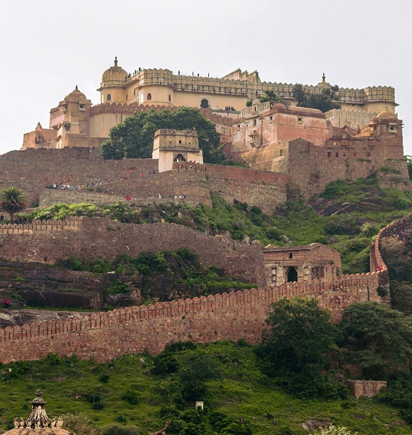 View of the Kumbhalgarh Fort in Udaipur, Rajasthan, India; Shutterstock ID 1546521305; purchase_order: -; job: -; client: -; other: -