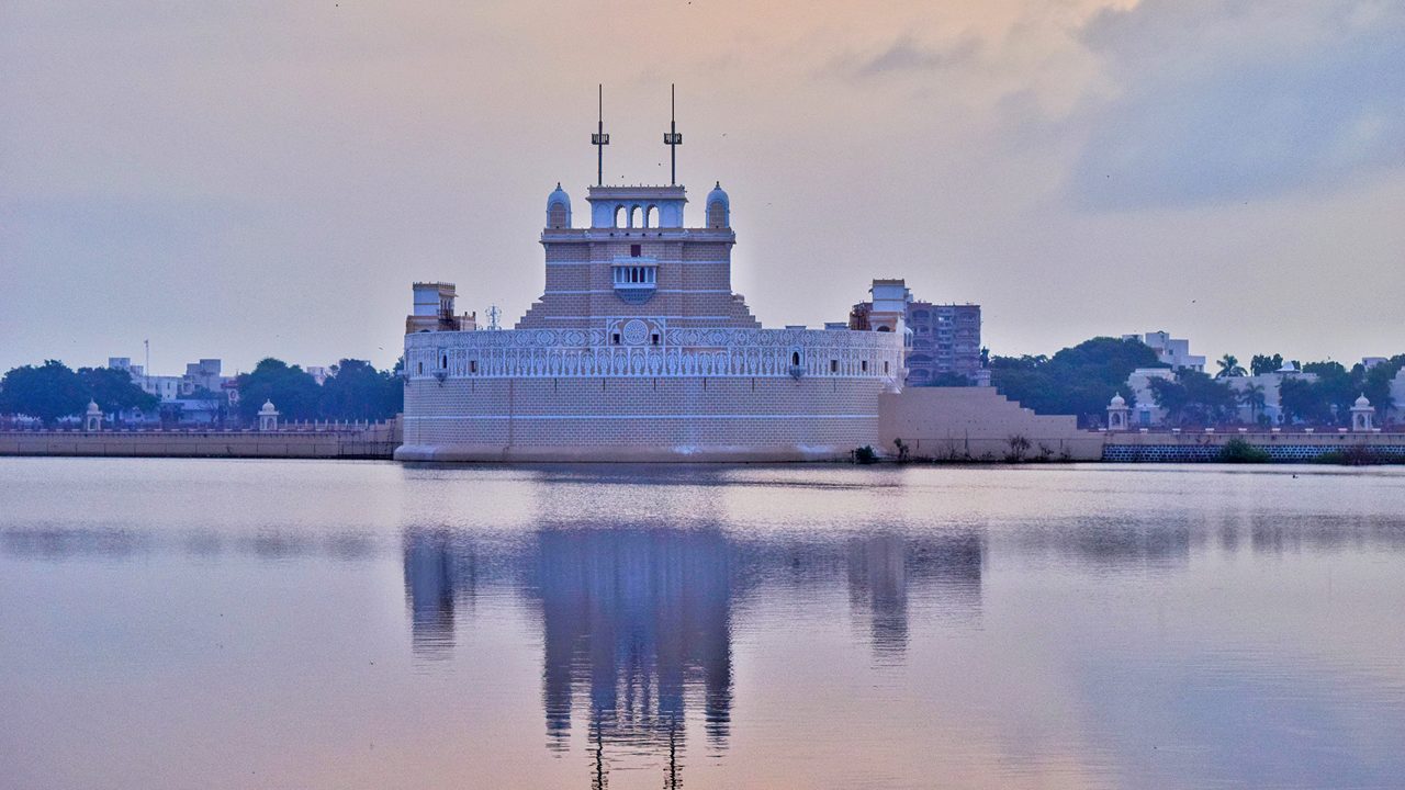Lakhota Palace situated in Jamnagar, Gujarat,India. Built by the King of Jamnagar. Currently this place is converted into a Museum.