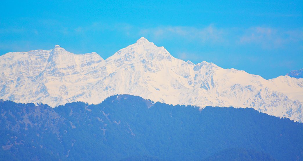 Snow peak mountain - Himalayan View - Lal Tibba - Mussoorie, Dehradun, Uttarakhand, India