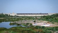 India, Telangana, Karimnagar, Lower Manair Dam.