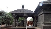 old temple from mahabaleshwar, maharashtra, which is in good condition and one of the historic attraction point