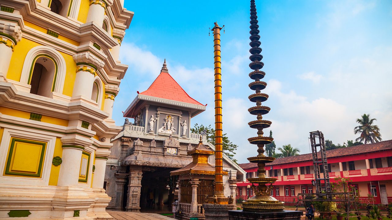 Shree Mahalasa Narayani Mandir is a hindu temple located in Mardol near Ponda in Goa, India