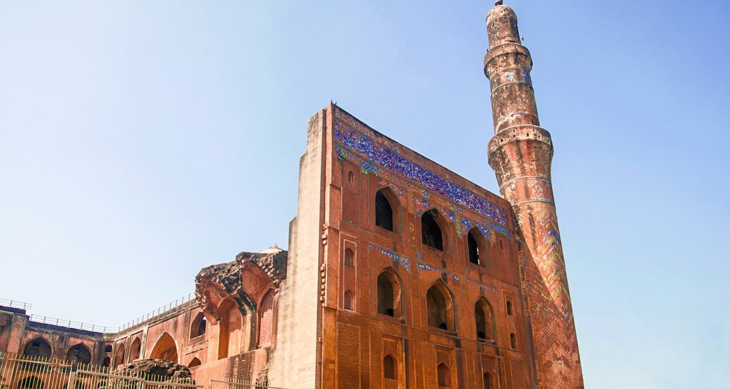 Ruins of Khwaja Mahmud Gawan's Madrasa, Bidar, Karnataka