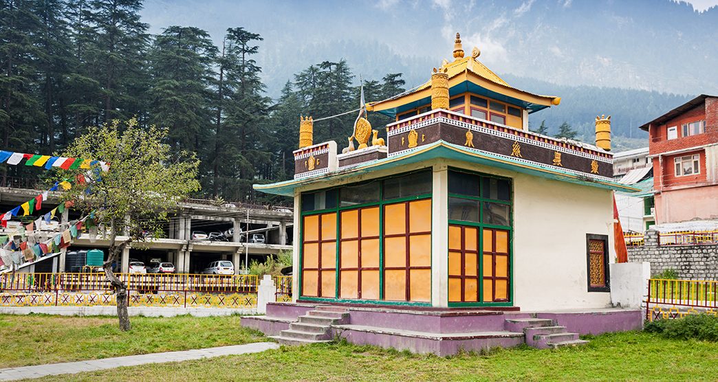 Tibetan monastery in Manali, Himachal Pradesh, India