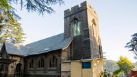 Mashobra church in the wilderness