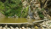 Pearl valley waterfall Anekal Bangalore. Muthyala Maduvu falls. Places to visit in Bengaluru Karnataka. 