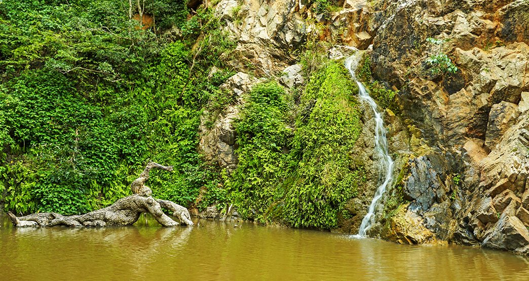 Muthyala Maduvu falls at Anekal Bangalore. Pearl valley waterfalls. Places to visit in Bengaluru. Tourist places in Karnataka India.