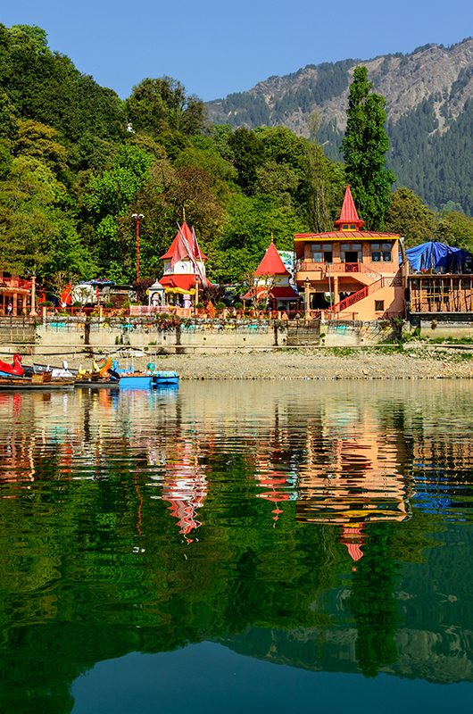 Goddess Naina Devi temple in Nainitaal, Uttrakhand, India