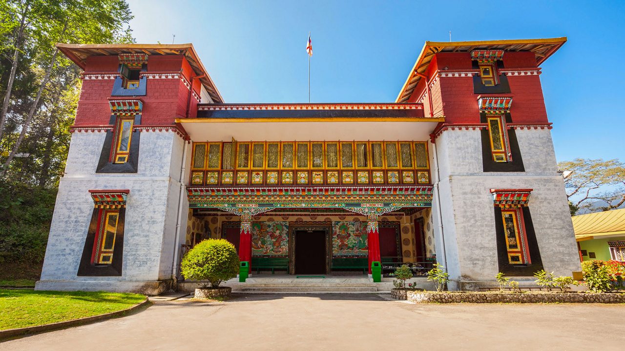 Namgyal Institute of Tibetology is a Tibet museum in Gangtok, Sikkim state in India