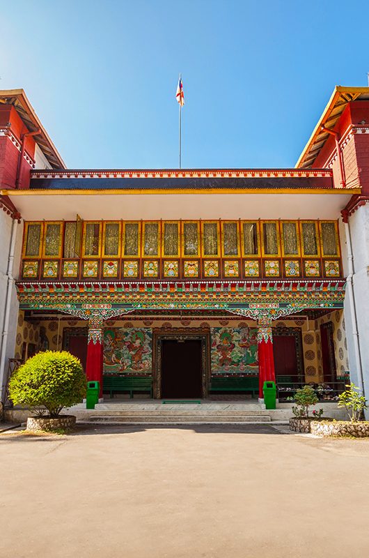 Namgyal Institute of Tibetology is a Tibet museum in Gangtok, Sikkim state in India