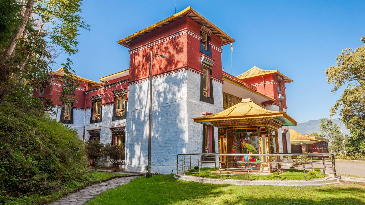 Namgyal Institute of Tibetology is a Tibet museum in Gangtok, Sikkim state in India