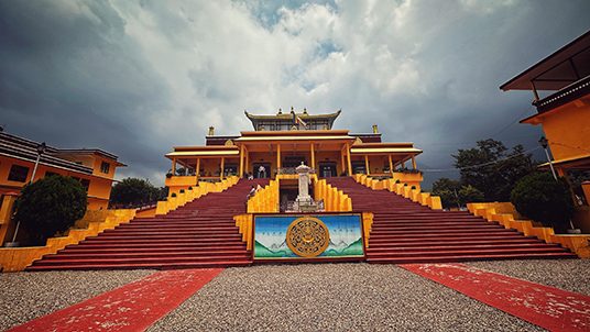 Namgyal Monastery (also often referred to as "Dalai Lama's Temple") is currently located in mcleod gang, Dharamshala, Himachal Pradesh, India. Another name for this temple is Namgyal Tantric College.