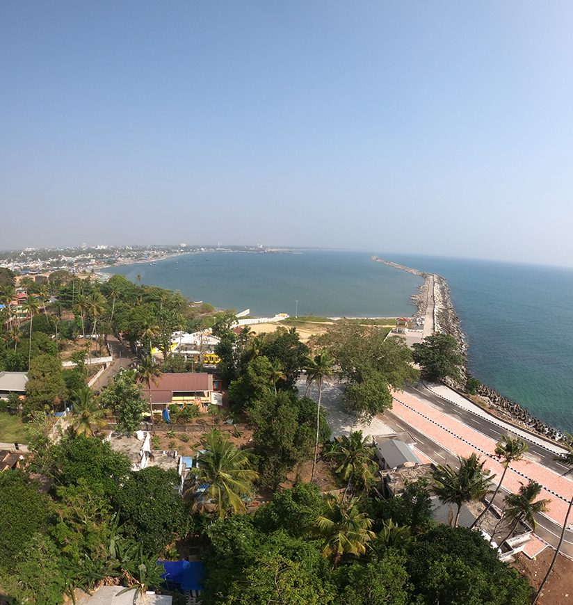 lighthouse view kollam thangassery kerala