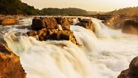 Panimur Waterfall in Dima Hasao District of Assam, India