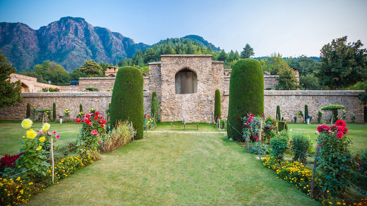 Pari Mahal or The Fairies Abode is a seven terraced garden in Srinagar; Shutterstock ID 192330080; purchase_order: -; job: -; client: -; other: -