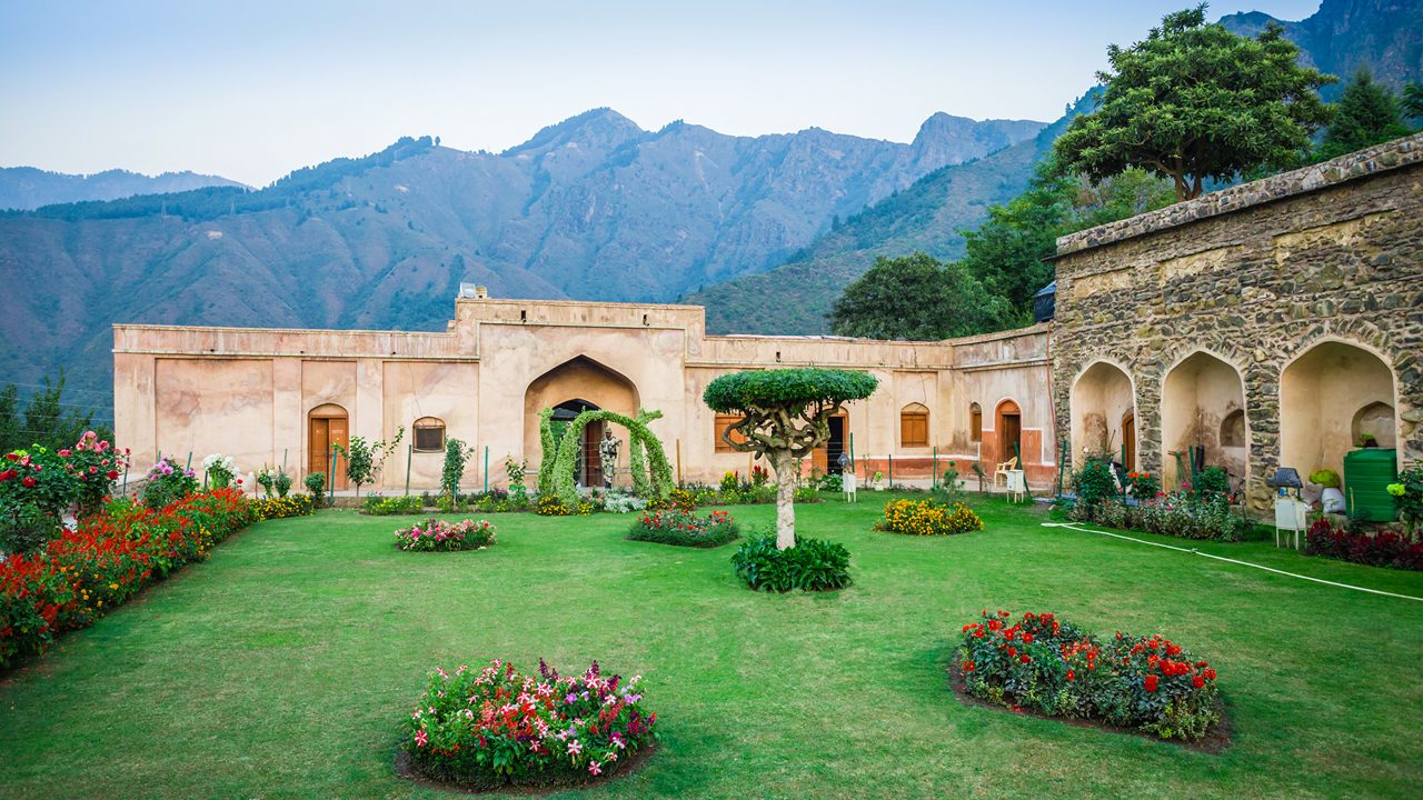 Pari Mahal or The Fairies Abode is a seven terraced garden in Srinagar; Shutterstock ID 192330038; purchase_order: -; job: -; client: -; other: -