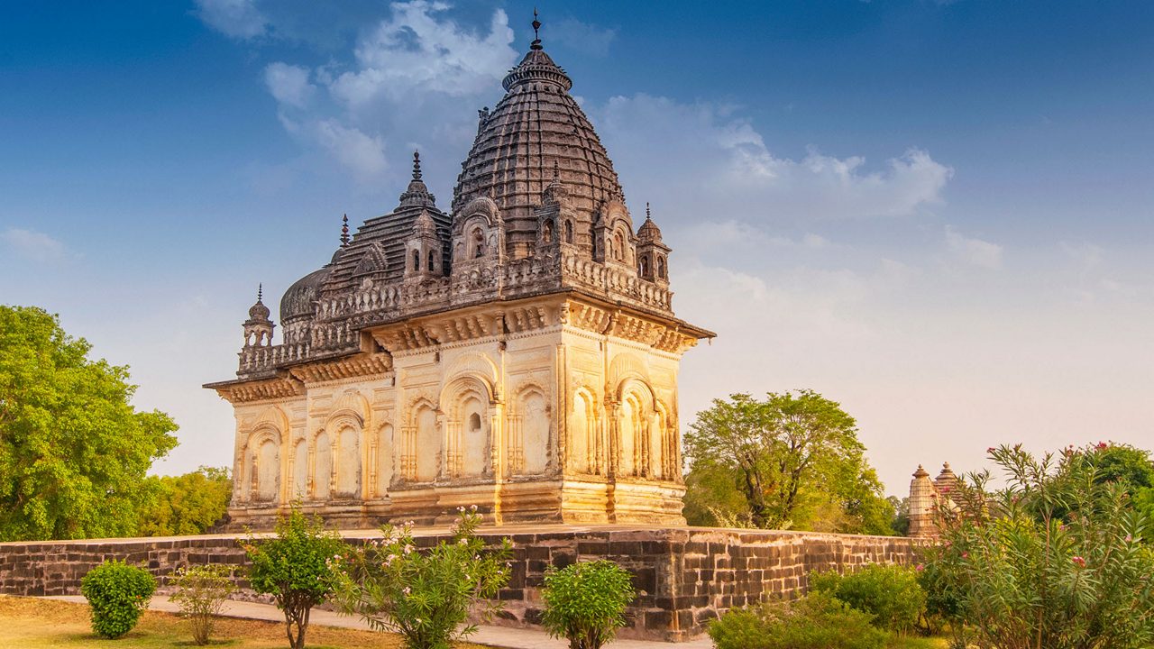 Parvati Temple, Temple of the Chandela dynasty in Khajuraho Group of Monuments, India. ; Shutterstock ID 1160470522; purchase_order: -; job: -; client: -; other: -